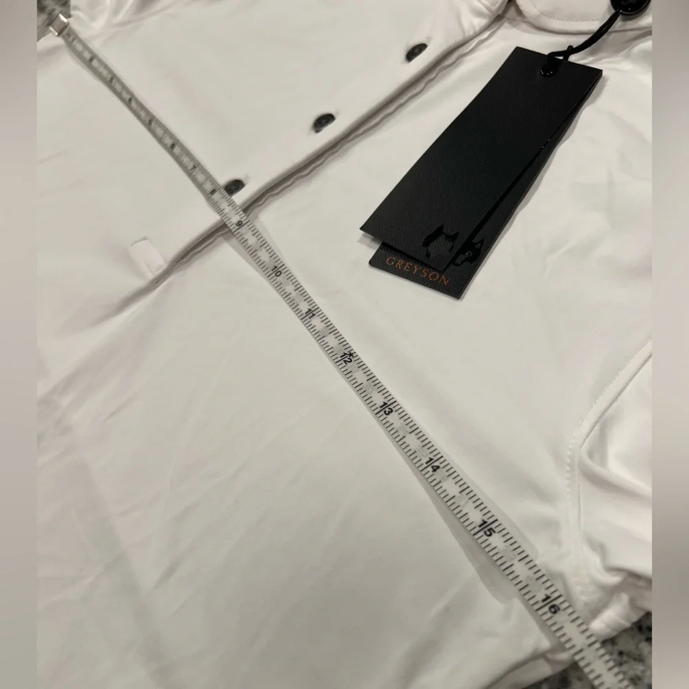 Greyson Scarlett Long Sleeve Polo white size small - Picture 9 of 10